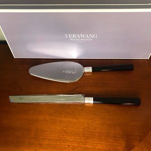 NWOT Vera Wang Wedgewood Cake Knife and Server Set